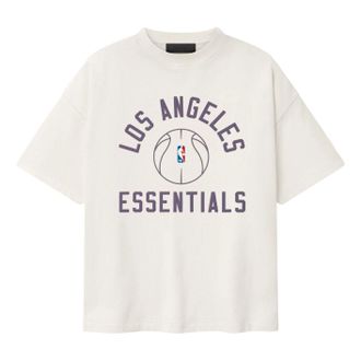 Fear of God x Lakers X Barkley Hendricks 90s T-Shirt Ivory 125BH262205F