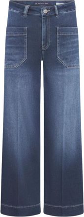 Raffaello Rossi Jeans, Dames, Blauw, 2Xl, Denim, Miru 6/8 Jeans