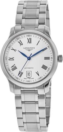 Longines Master Collection Automatic White Dial Stainless Steel Mens Watch L2.628.4.11.6
