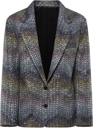Missoni Caperdoni Blazer - Dames - Blazers - Veelkleurig - XS - Polyester - Jassen