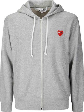 Comme Des Garçons Sweatshirt Red Emblem