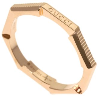 Gucci Pink Gold (18K) Band Ring (Pre-Owned)
