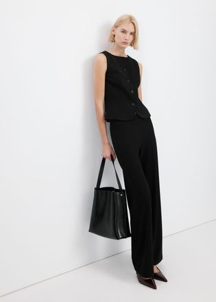 Mango Gilet completo bottoni nero - Donna - XXS - MANGO