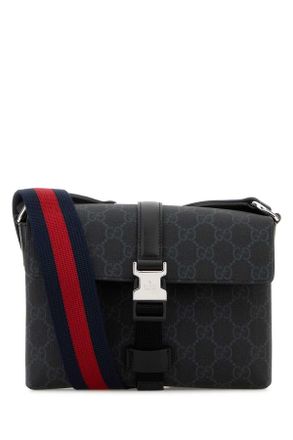 Gucci Gg Supreme Fabric Super Mini Crossbody Bag