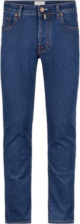 Jacob Cohen Bard Slim-fit Jeans - Heren - Slim Fit Jeans - Blauw - W31 - Katoen - Jeans