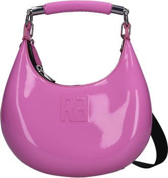 Rebelle Aire-Vernicerosa Shocking - Dames - Handtassen - Roze - ONE Size - Leer - Tassen