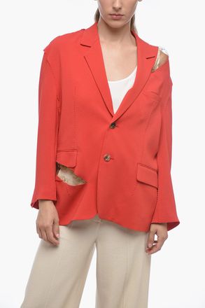 Undercover Blazer con Finiture Decorative e Dettaglio Cut Out Undercover