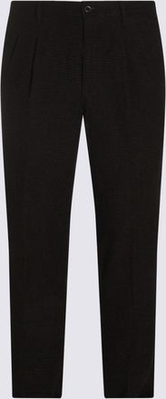 Incotex Brown Cotton Pants