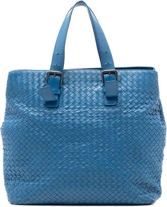 Bottega Veneta Pre-owned Bottega Veneta Nappa Intrecciato Belted Tote Ladies B02330863V