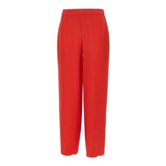 KANGRA Mujer, Pantalones, Rojo, Talla: XS