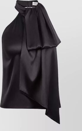 Nina Ricci silk long-sleeve top