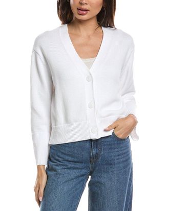 Fort&eacute; Cashmere Wide Sleeve Cardigan