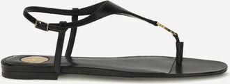 Saint Laurent Sandali Cassandre in pelle Woman 38.5