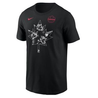 Nike Canada Nike Mens Fanwear Collection Soccer Cotton Short-Sleeve T-Shirt in Black | M11332P384-BLK
