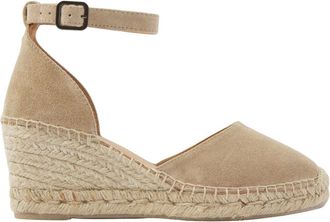 VIA VAI Schoenen, Dames, Beige, 36 EU, Suède, Flora Braid Espadrilles