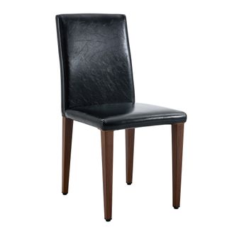 STILVORA Stilvora Sedia Da Ufficio Ergonomica Con Poggiapiedi E Supporto Lombare Ad Aria, Pelle, Nero