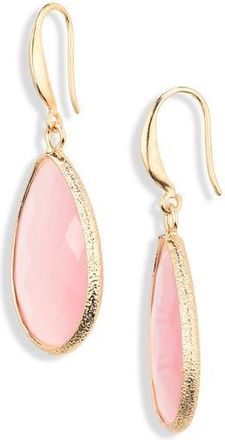 Cara Crystal Drop Earrings in Pink at Nordstrom Rack