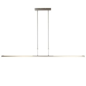 Steinhauer Sienna Zelena Plaf&oacute;n Led Integrado L&aacute;mpara Colgante Acero Cepillado, Pl&aacute;stico Mate