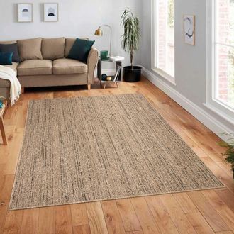 Paco Home Paco Home Alfombra Cocina Exterior Terraza Jardin Lavar En La Lavadora Motivo Boho Chic Beige, 200x280 Cm