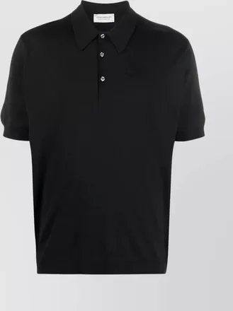 John Smedley cotton polo shirt