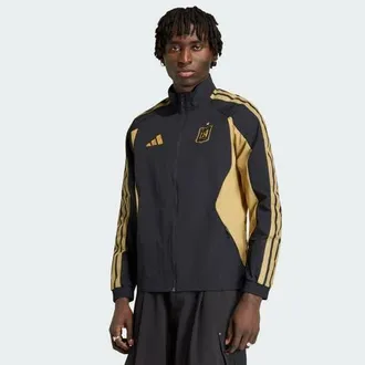 adidas Mens adidas Black LAFC 2026 Anthem Raglan Full-Zip Jacket at Nordstrom, Size Xx-Large