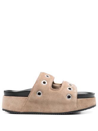 INUIKII Sandali in pelle - Marrone