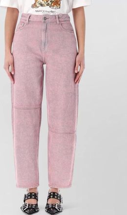 Ganni tailored mini dress high waist pockets