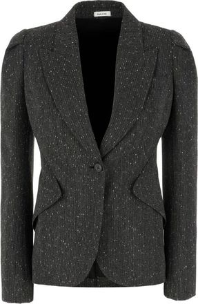 Alexander McQueen Blazers - female - Alexander McQueen - Blazers - Gray - S - Jackets