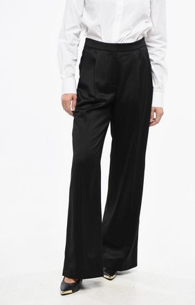 Givenchy Pantaloni Palazzo a 2 Pinces in Lana Givenchy