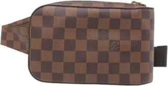 Louis Vuitton Pre-owned Geronimos Sling Bag - Heren - Vintage Heuptassen - Bruin - ONE Size - Vintage