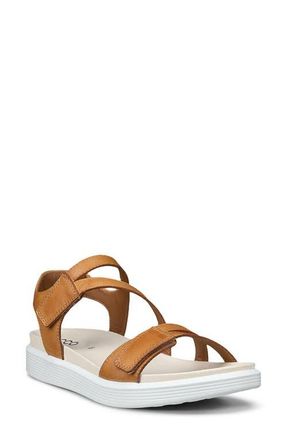 Ecco Soft Three Strap Sandal in Lion at Nordstrom, Size 10-10.5Us