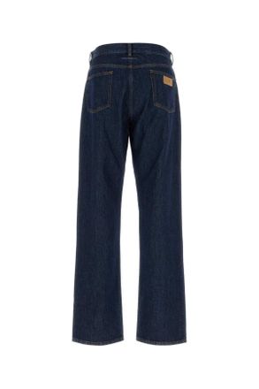 Maison Margiela Mens Blue Denim Jeans 967 Exterior: Cotton