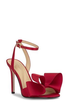 Jessica Simpson Olivine Ankle Strap Sandal in Red Muse at Nordstrom, Size 5.5