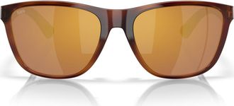 Costa Corrientes 57mm Sunglasses in Tortoise /Gold Mirror at Nordstrom