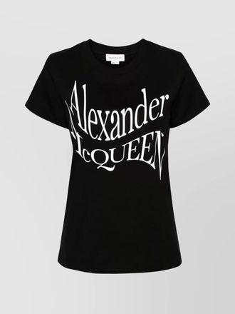 Alexander McQueen cotton printed t-shirt