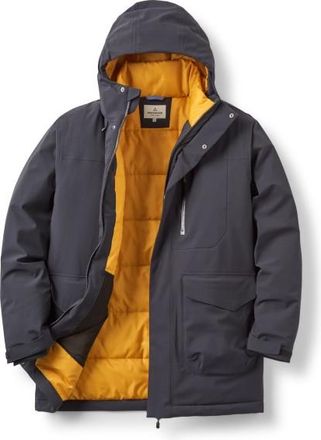 Passenger Rainier Waterproof Parka Parka f&uuml;r Herren | grau