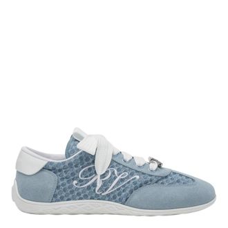 Roger Vivier Sneakers, female, Blue, Size: 8 1/2 US Viv Low Sneakers