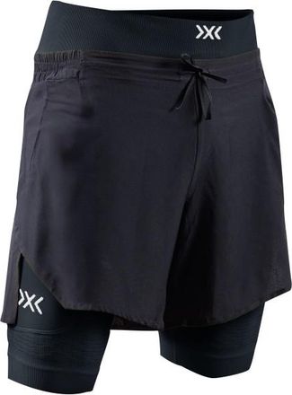 X Bionic Effektor 2in1 Shorts Laufshorts f&uuml;r Herren | schwarz/blau