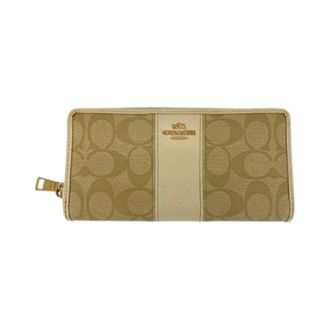 Coach Portafoglio in plastica Pre-owned - - Pre-owned - Donna - Beige - ONE SIZE