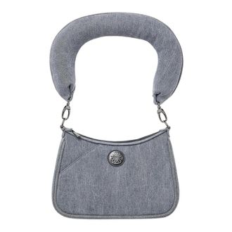 Paula Canovas Del Vas Shoulder Bags, female, Blue, Size: ONE SIZE Carmen Shoulder Bag