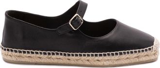 Castaner leather ballerina shoes - Black