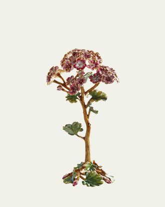 Jay Strongwater Gernamium Flower Objet