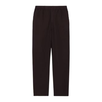 Lacoste Straight Trousers, male, Brown, Size: XL Pantaloni
