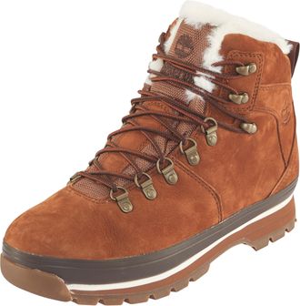 Timberland Wanderschuh TIMBERLAND Euro HikerMID WARM WATERPROOF BOOT, Damen, Gr. 36, saddle, Leder, Schuhe Wanderschuh, Winterstiefel, Schn&uuml;rstiefel, Winterschuh