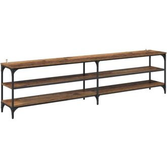 vidaXL Gabinete de TV Madera Vieja 200 x 30 x 50 cm vidaXL