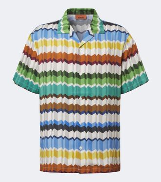 Missoni Zigzag bowling shirt