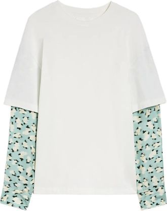 Jil Sander T-shirt girocollo in cotone - Bianco