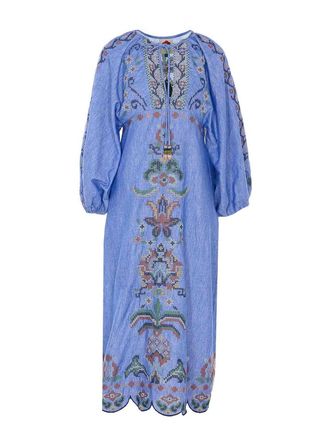 Farm Rio Garden Tapestry Dress
