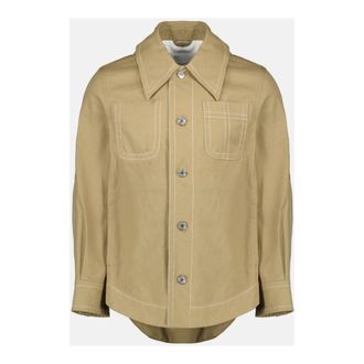 Ami Shirts, female, Beige, Size: XS Veste Worker