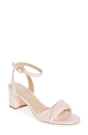 Stuart Weitzman Everly Block Heel Sandal in Rosewater at Nordstrom Rack, Size 8.5